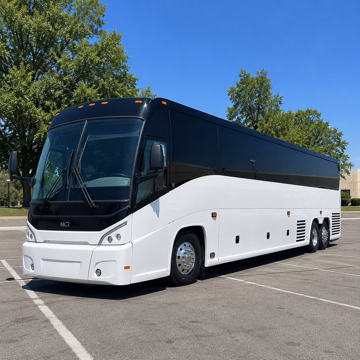 bellingham charter bus rental exterior