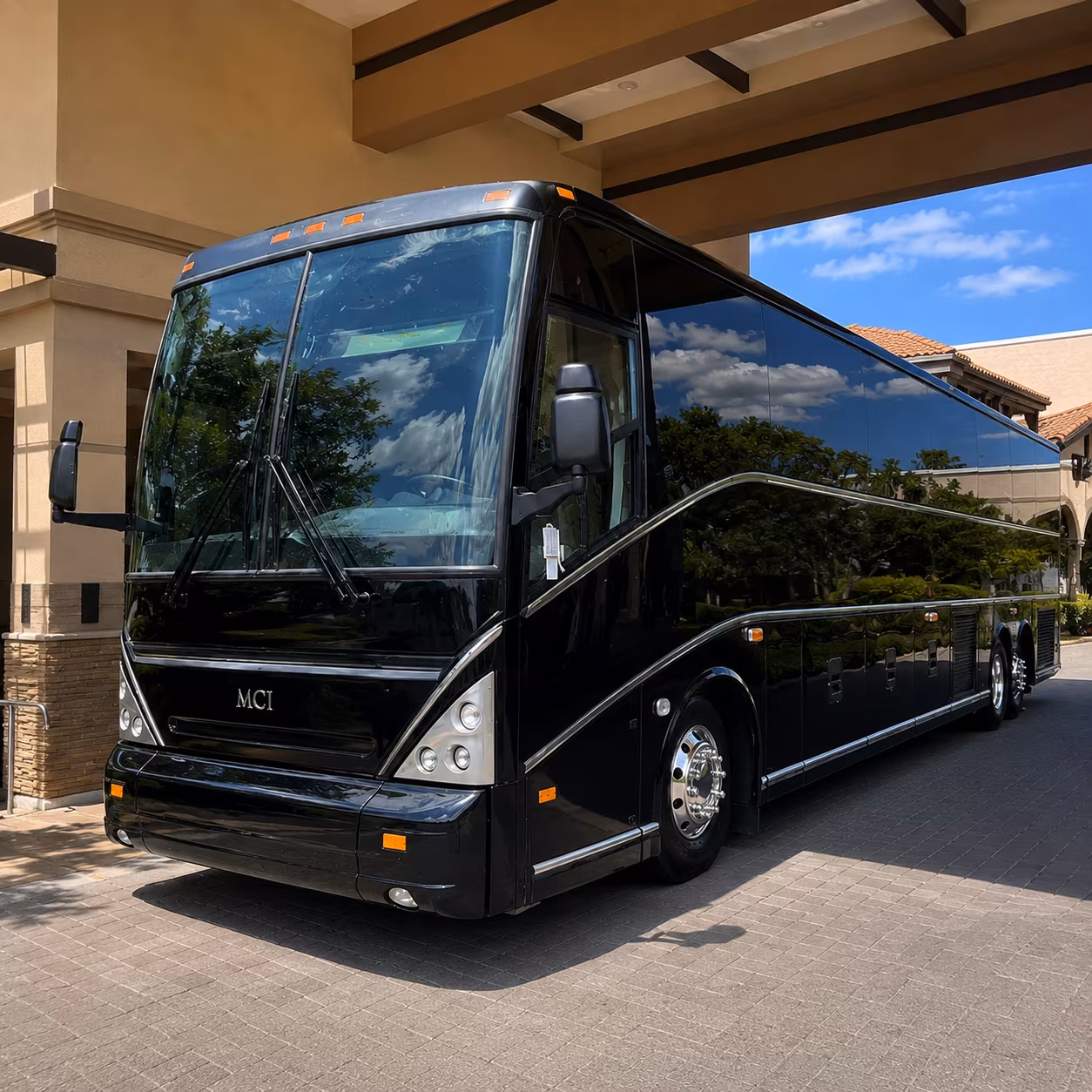 charter buses for squalicum and sehome groups making the drive to semiahmoo